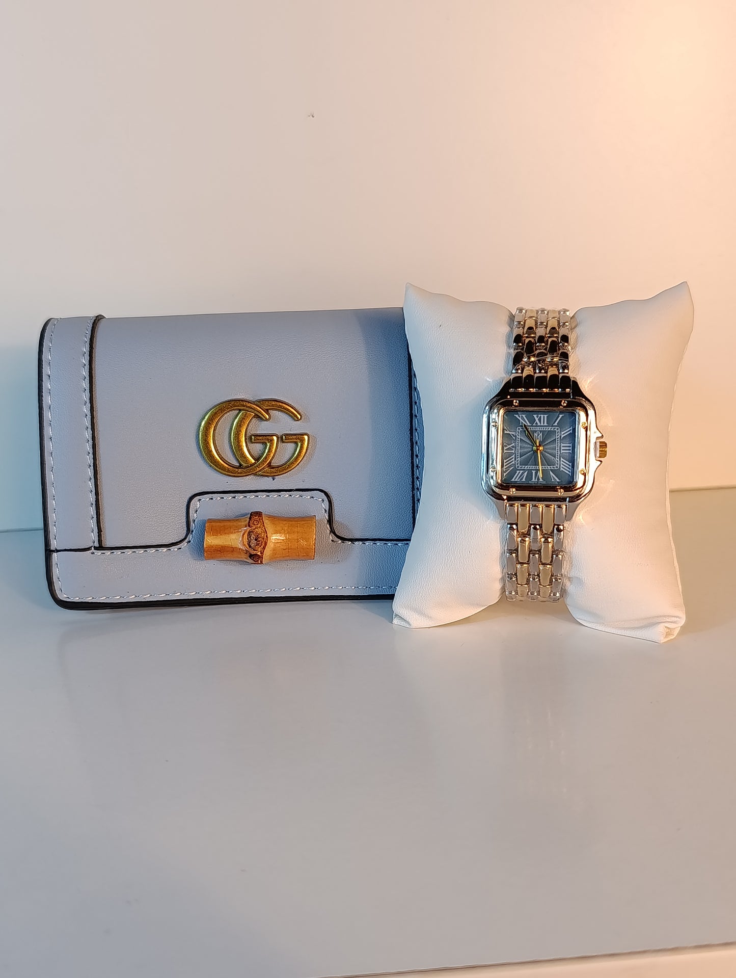 PORTEFEUILLE BLUE CIELE AVEC MONTRE  BLUE CIELE