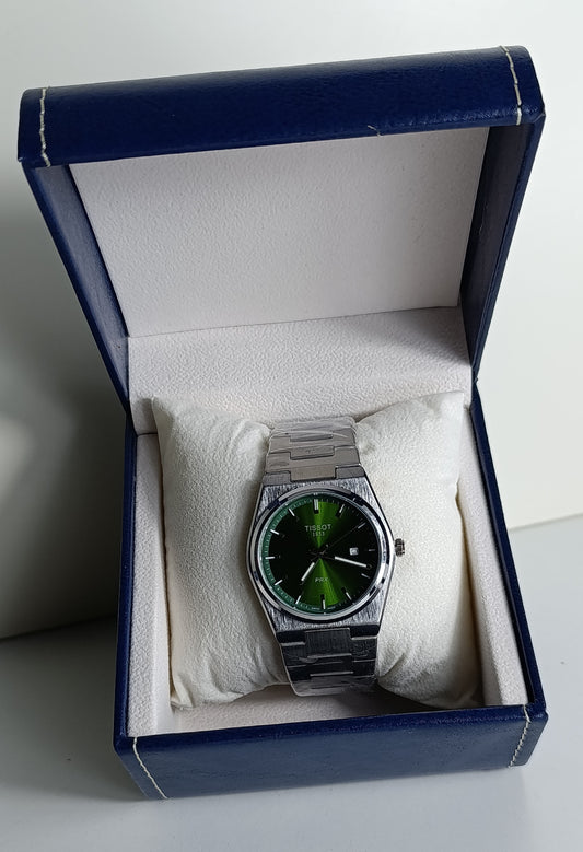 TISSOT PRX Men’s Watch – Green Dial Edition