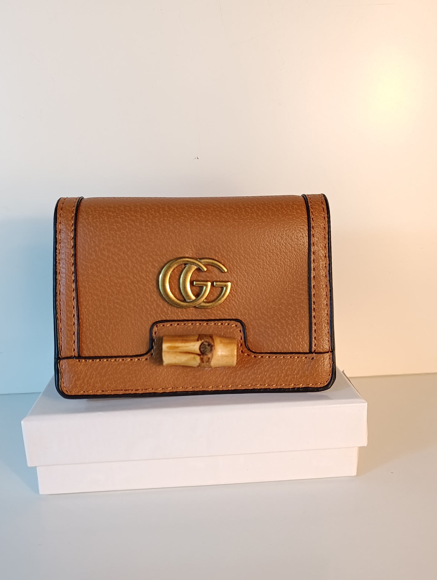 PORTEFRUILLLE GUCCI MARRON SAMPLE