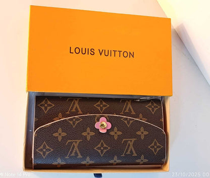 portefeuille LV couleur oronge