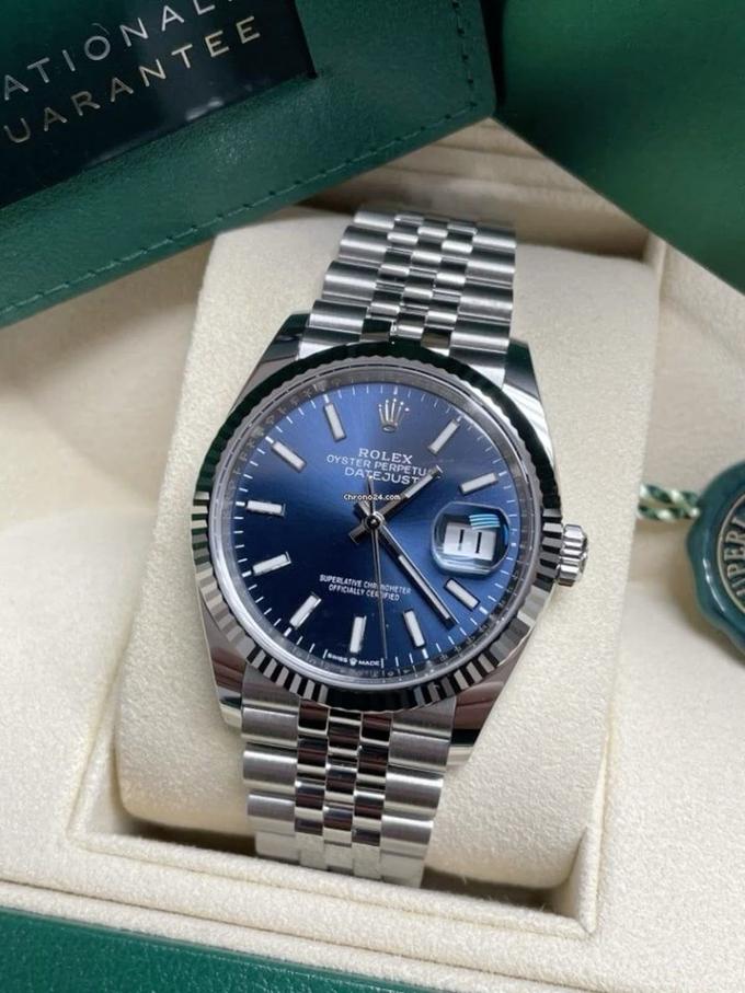 ROLEX sky-Dweller blue